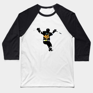 Yes! He Scores! - Hockey Player Baseball T-Shirt